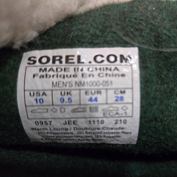 Sorel Mens Boot Caribou Waterproof Excellent Value Size10 - Picture 2 of 7